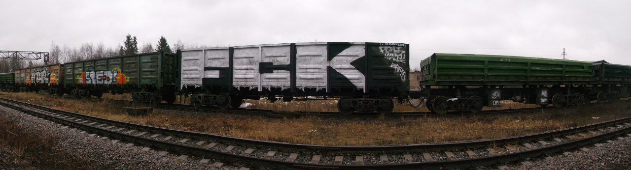 Graffiti Train - Photo by MaloyFck