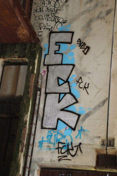 Graffiti Bombing - Photo by MaloyFck