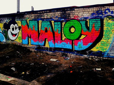 Graffiti Wall - Photo by MaloyFck - Mickey, MouseMaloy