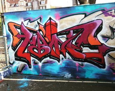 Graffiti Wall - Photo by Mane