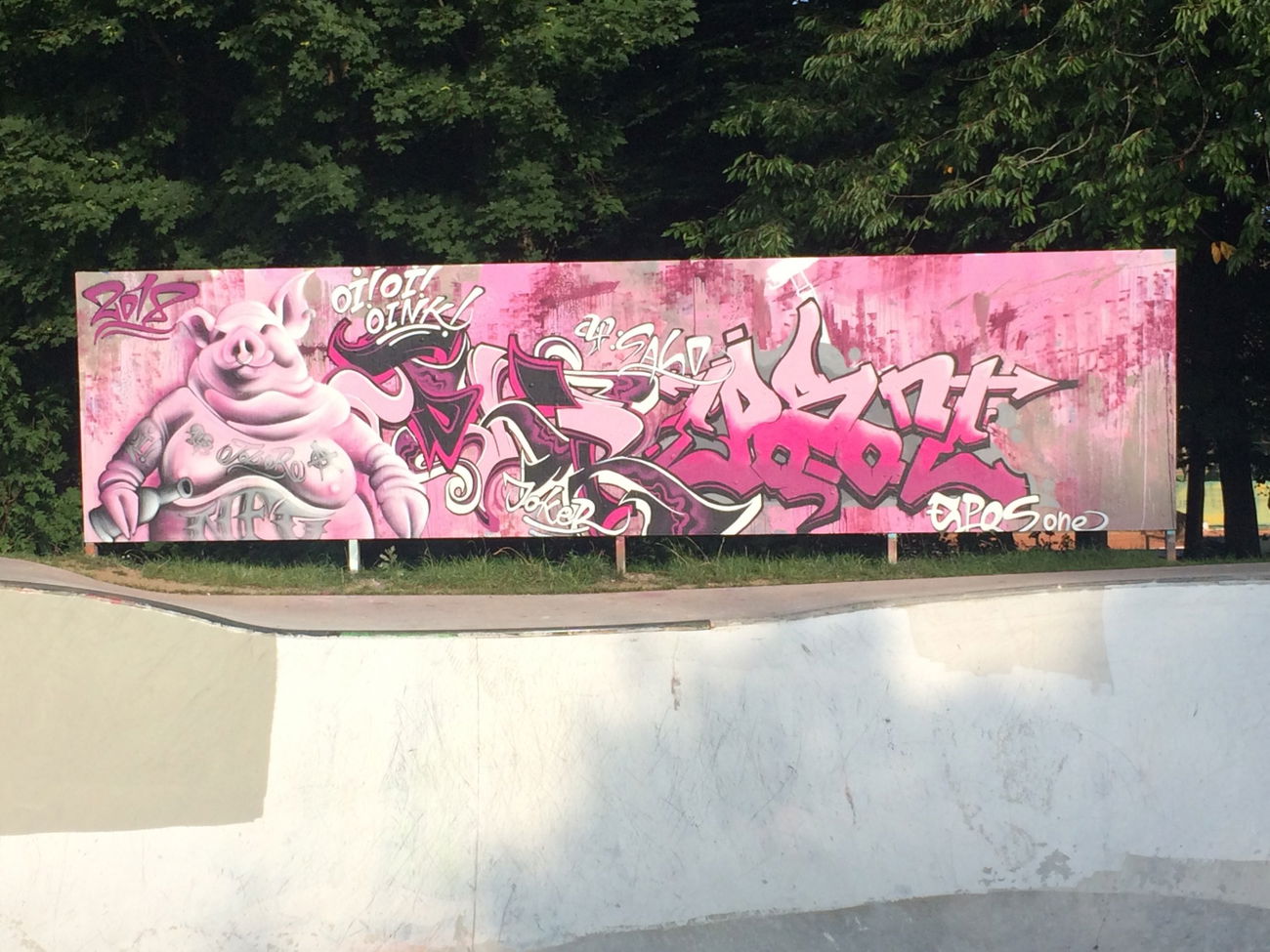 Graffiti Wall - Photo by Mane - Eposone (2018)