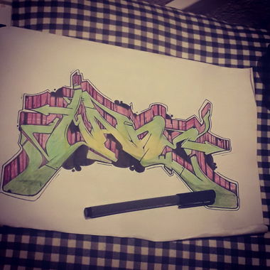 Graffiti Sketch - Photo by Mane