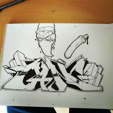 Graffiti Wall - Photo by Mane