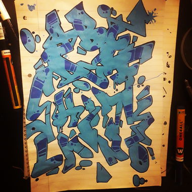 Graffiti Wall - Photo by Mane