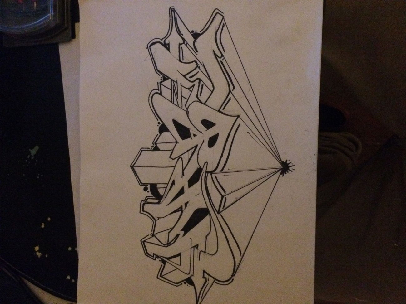 Graffiti Wall - Photo by Mane