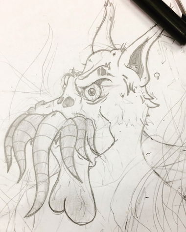 Graffiti Sketch - Photo by Mane