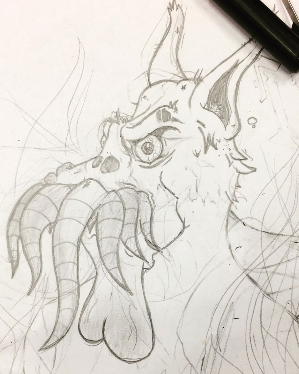 Graffiti Sketch - Photo by Mane