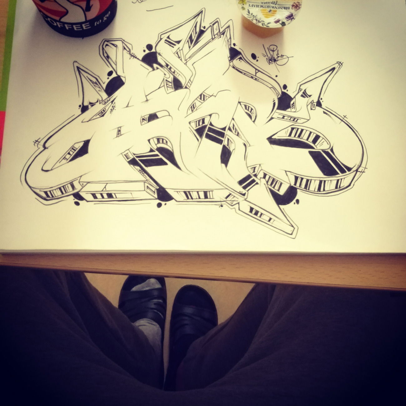 Graffiti Wall - Photo by Mane