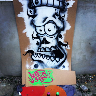 Graffiti Artwork - Photo by Mane