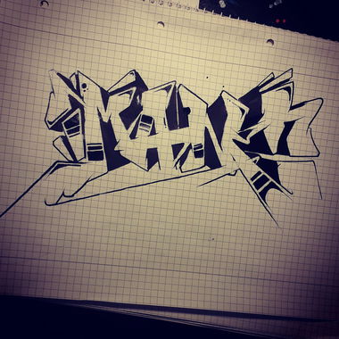 Graffiti Sketch - Photo by Mane (2019)