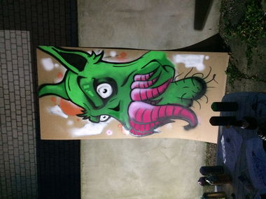 Graffiti Wall - Photo by Mane