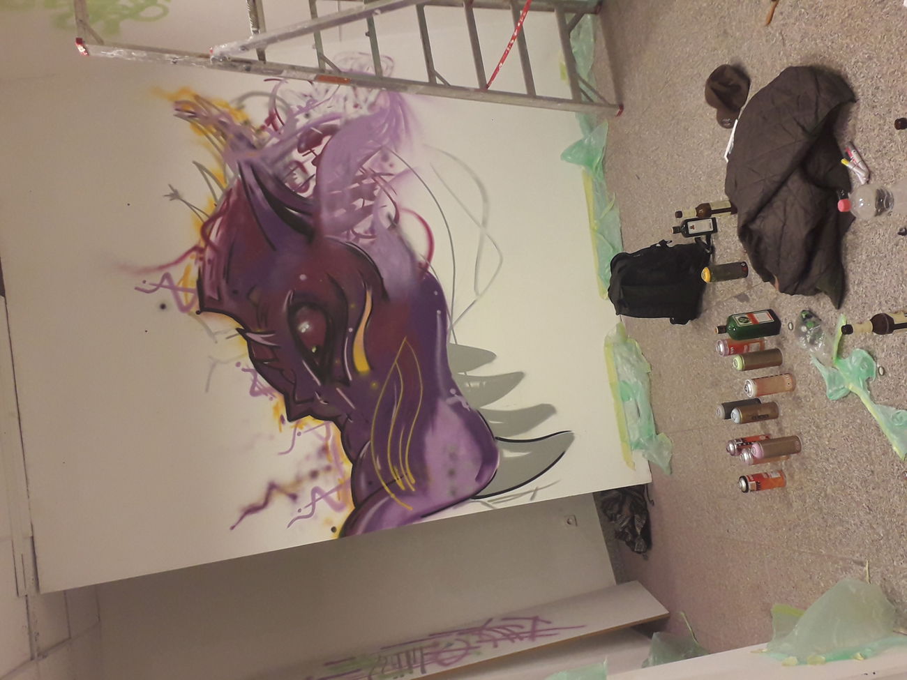 Graffiti Wall - Photo by Mane