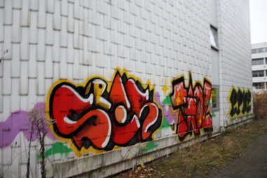 Graffiti Bombing - Photo by Manfredkarlheinz