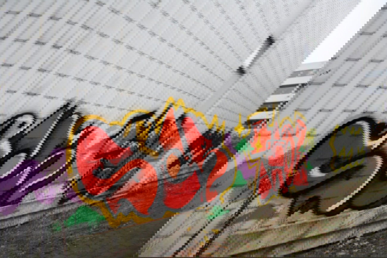 Graffiti Bombing - Photo by Manfredkarlheinz