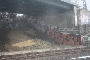 Graffiti Bombing - Photo by Manfredkarlheinz