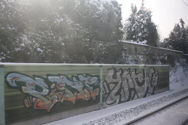 Graffiti Bombing - Photo by Manfredkarlheinz