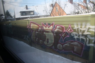 Graffiti Bombing - Photo by Manfredkarlheinz