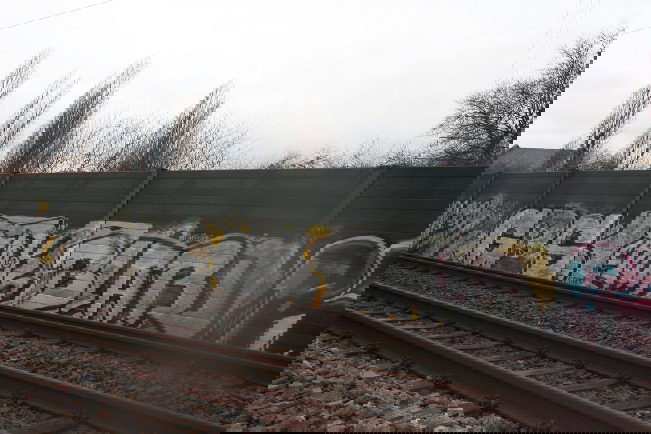 Graffiti Bombing - Photo by Manfredkarlheinz