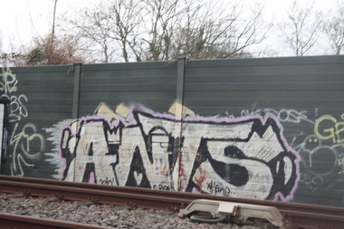 Graffiti Bombing - Photo by Manfredkarlheinz