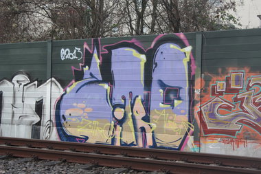 Graffiti Bombing - Photo by Manfredkarlheinz