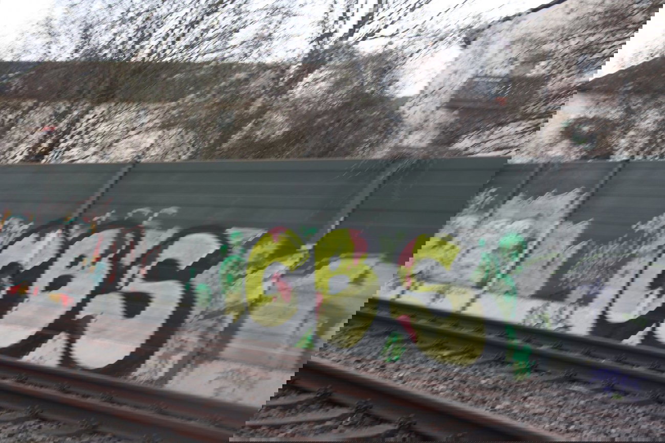 Graffiti Bombing - Photo by Manfredkarlheinz