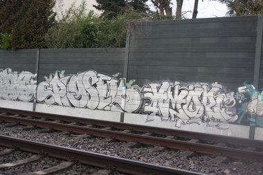 Graffiti Bombing - Photo by Manfredkarlheinz