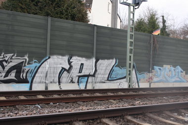 Graffiti Bombing - Photo by Manfredkarlheinz