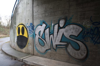 Graffiti Bombing - Photo by Manfredkarlheinz