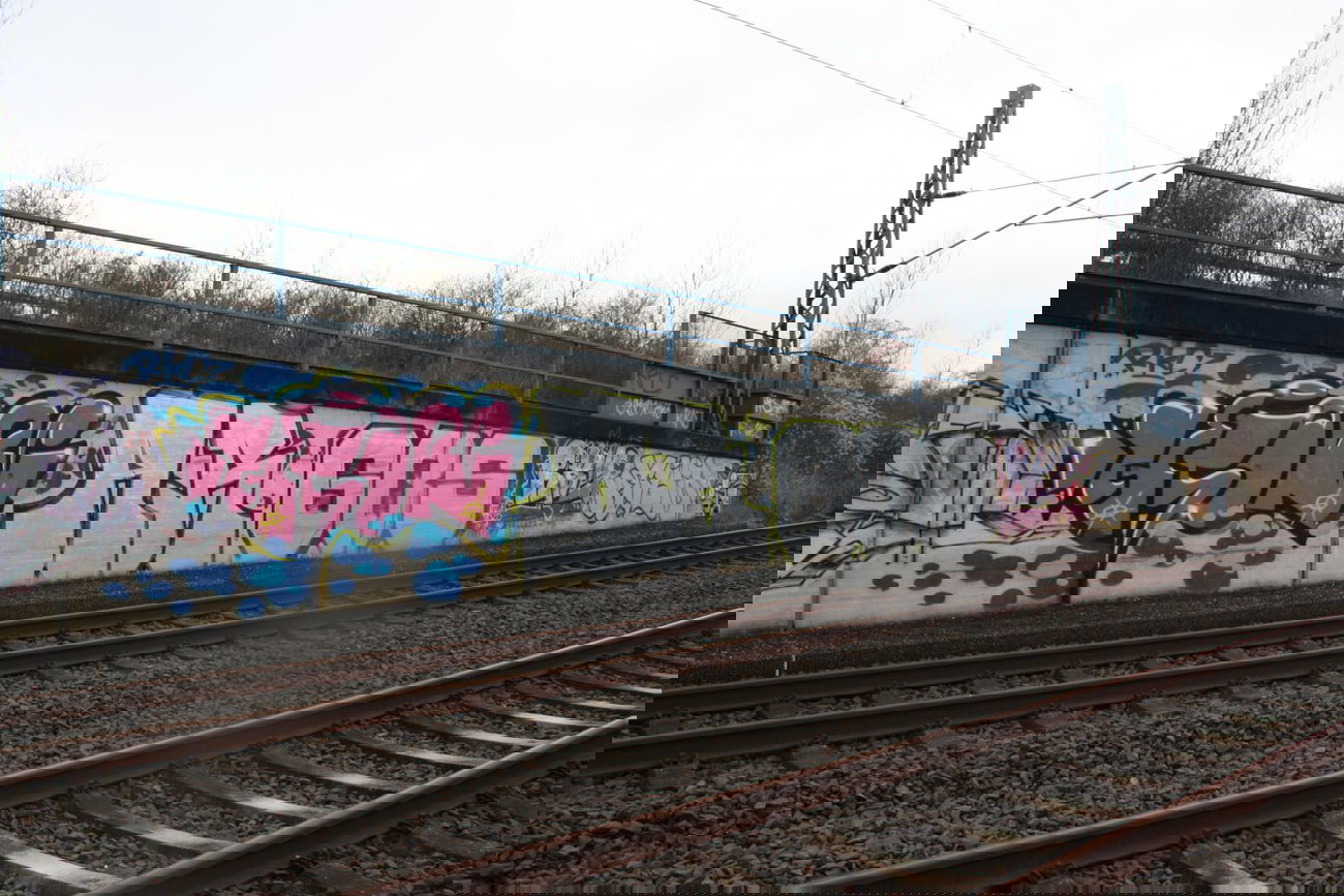 Graffiti Bombing - Photo by Manfredkarlheinz