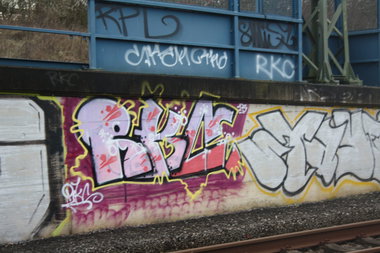 Graffiti Bombing - Photo by Manfredkarlheinz