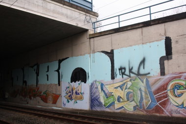 Graffiti Wall - Photo by Manfredkarlheinz
