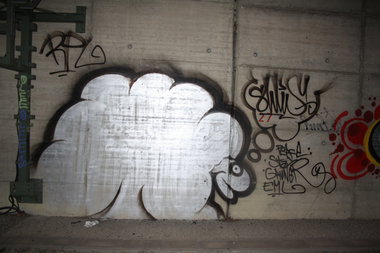 Graffiti Bombing - Photo by Manfredkarlheinz
