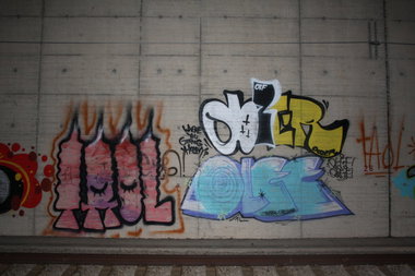 Graffiti Bombing - Photo by Manfredkarlheinz