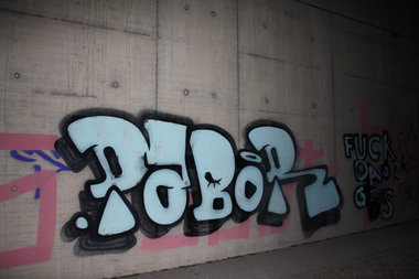 Graffiti Bombing - Photo by Manfredkarlheinz