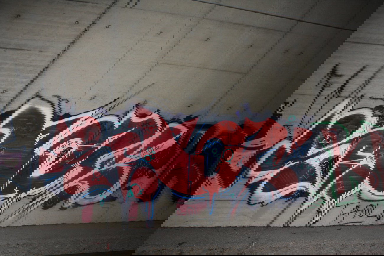 Graffiti Bombing - Photo by Manfredkarlheinz