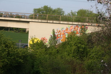 Graffiti Bombing - Photo by Manfredkarlheinz