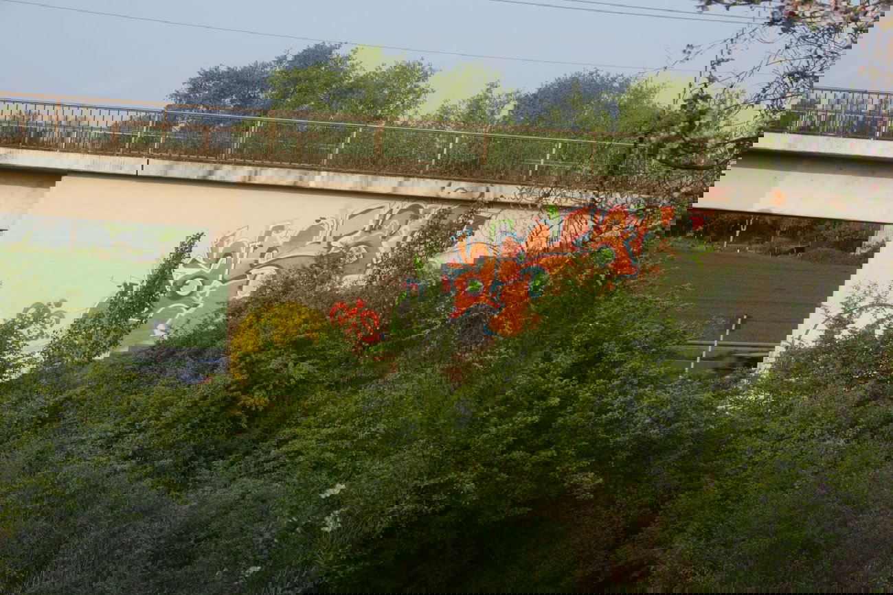 Graffiti Bombing - Photo by Manfredkarlheinz