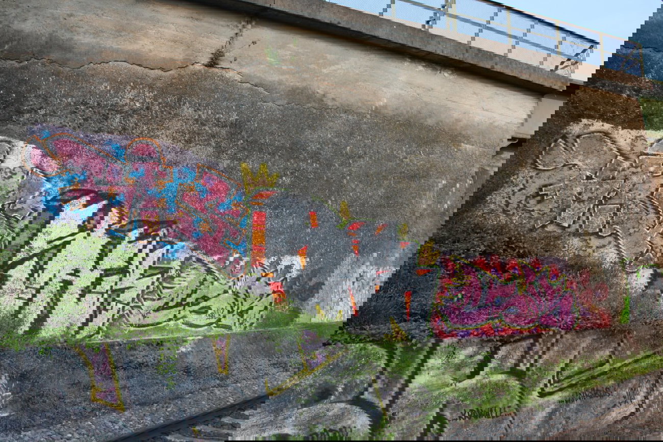 Graffiti Bombing - Photo by Manfredkarlheinz