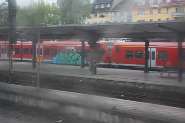 Graffiti Train - Photo by Manfredkarlheinz