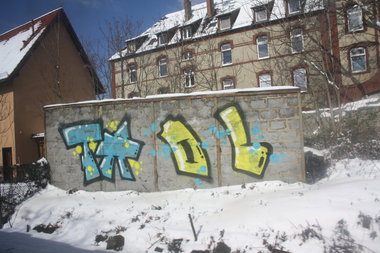 Graffiti Bombing - Photo by Manfredkarlheinz