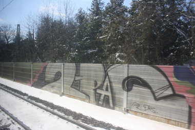 Graffiti Bombing - Photo by Manfredkarlheinz