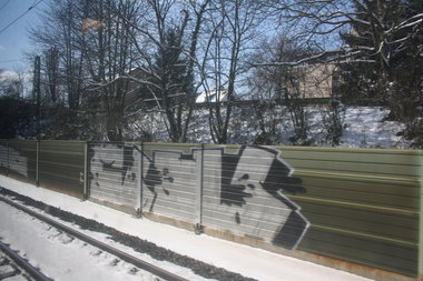 Graffiti Bombing - Photo by Manfredkarlheinz