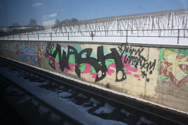 Graffiti Bombing - Photo by Manfredkarlheinz