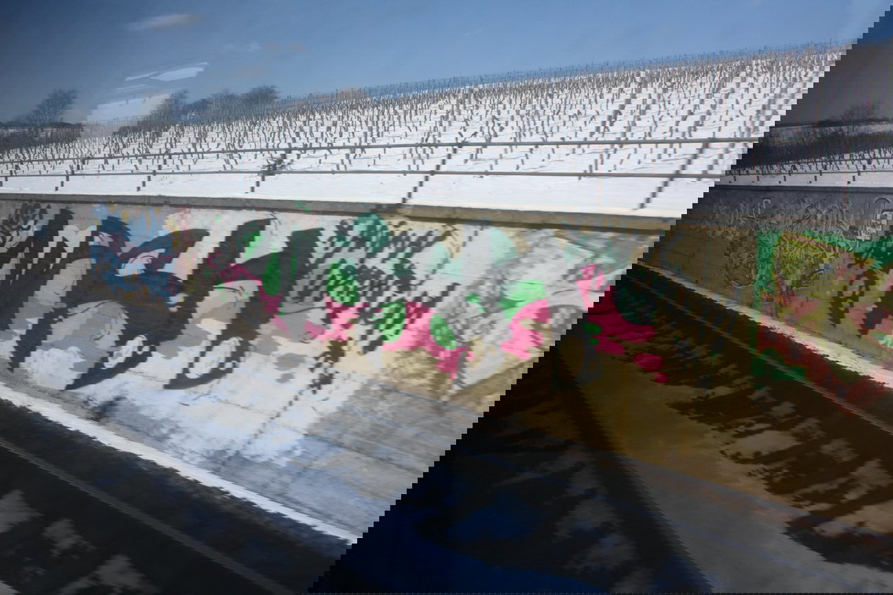 Graffiti Bombing - Photo by Manfredkarlheinz