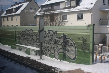 Graffiti Bombing - Photo by Manfredkarlheinz