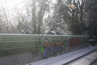 Graffiti Bombing - Photo by Manfredkarlheinz