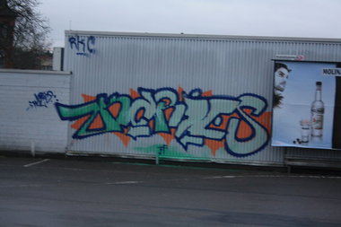 Graffiti Bombing - Photo by Manfredkarlheinz