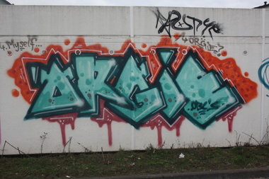 Graffiti Wall - Photo by Manfredkarlheinz