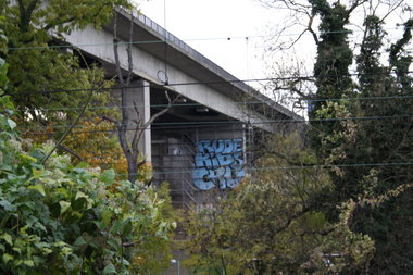 Graffiti Bombing - Photo by Manfredkarlheinz