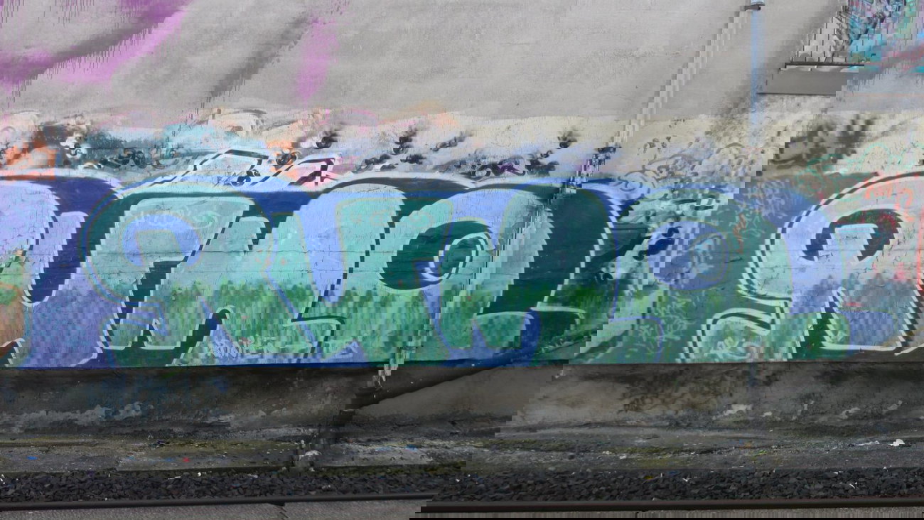 Graffiti Bombing - Photo by Manfredkarlheinz